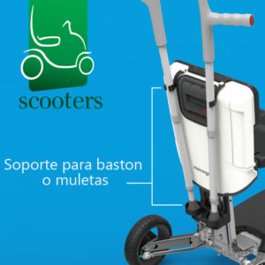 soporte muletas para scooter Atto