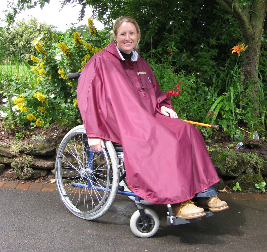 Poncho Impermeable para Silla de Ruedas
